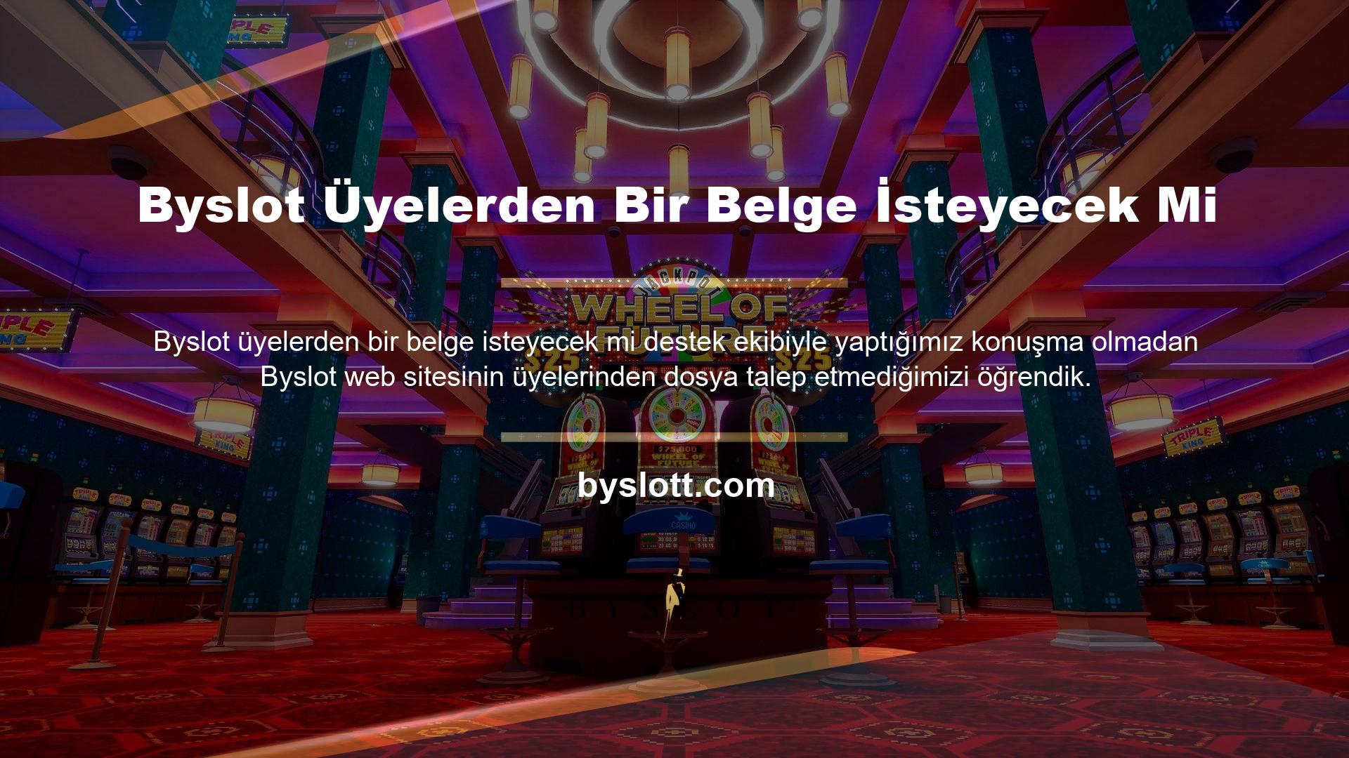 Üyeler veya gelecekteki üyeler asla kişisel bilgiler içeren belgeler istemeyecektir